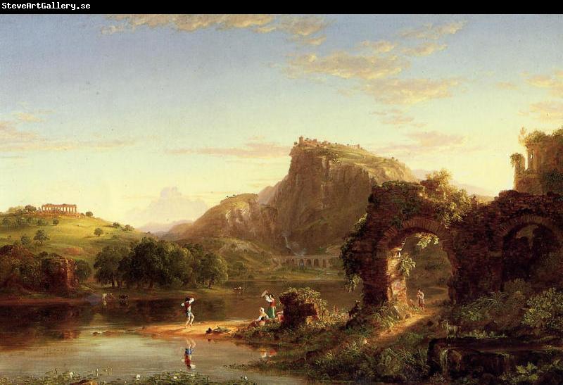 Thomas Cole Italian Sunset